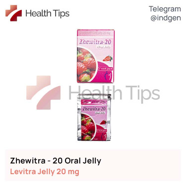 Левітра ZHEWITRA ORAL JELLY 20 купити ціна відгуки інструкції
