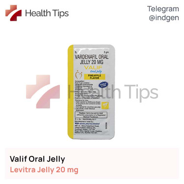 Левітра VALIF ORAL JELLY купити ціна відгуки інструкції