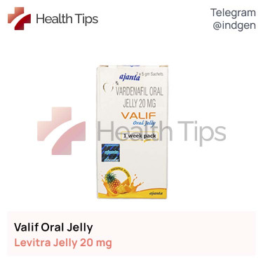 Левітра VALIF ORAL JELLY купити ціна відгуки інструкції