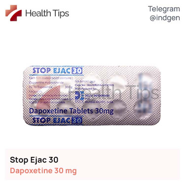 Дапоксетин STOP EJAC 30 купити ціна відгуки інструкції