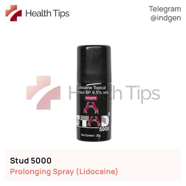 Спрей STUD 5000 (Лідокаїн) купити ціна відгуки інструкції