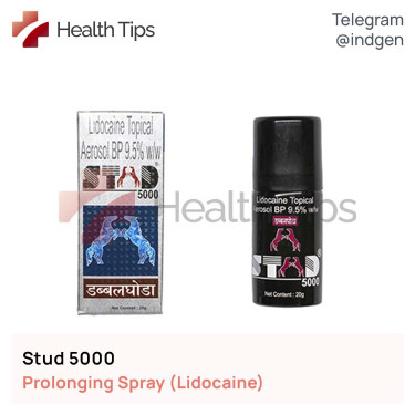 Спрей STUD 5000 (Лідокаїн) купити ціна відгуки інструкції