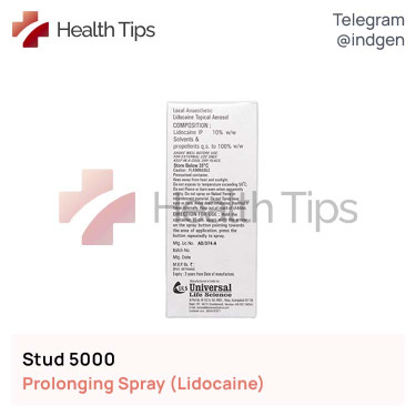Лідокаїн STUD 5000 (Спрей) купити ціна відгуки інструкції