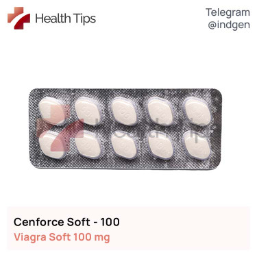 Виагра CENFORCE SOFT 100 купити ціна відгуки інструкції