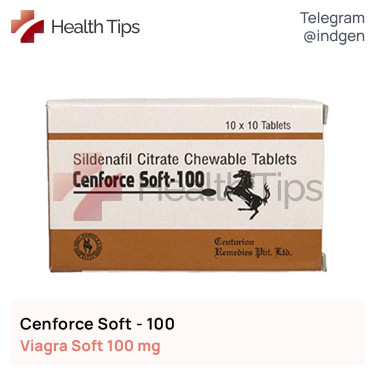 Виагра CENFORCE SOFT 100 купити ціна відгуки інструкції