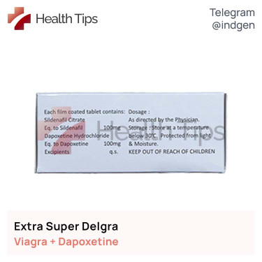 Віагра EXTRA SUPER DELGRA купити ціна відгуки інструкції