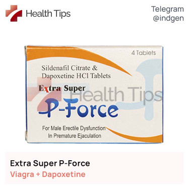 Віагра EXTRA SUPER P-FORCE купити ціна відгуки інструкції