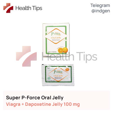 Віагра SUPER P-FORCE ORAL JELLY купити ціна відгуки інструкції