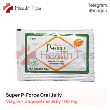 Віагра SUPER P-FORCE ORAL JELLY купити ціна відгуки інструкції
