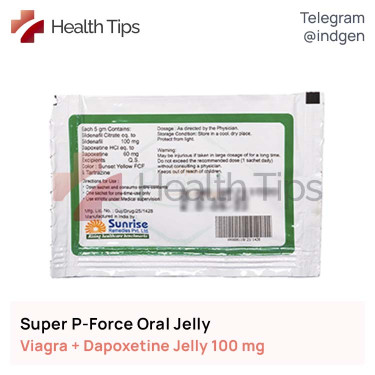 Віагра SUPER P-FORCE ORAL JELLY купити ціна відгуки інструкції