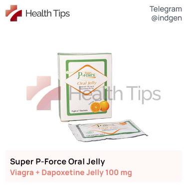 Віагра SUPER P-FORCE ORAL JELLY купити ціна відгуки інструкції