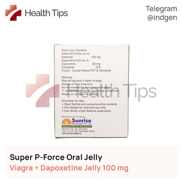Віагра SUPER P-FORCE ORAL JELLY купити ціна відгуки інструкції