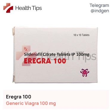 Віагра EREGRA 100 купити ціна відгуки інструкції