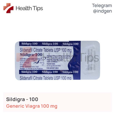 Віагра SILDIGRA 100 купити ціна відгуки інструкції