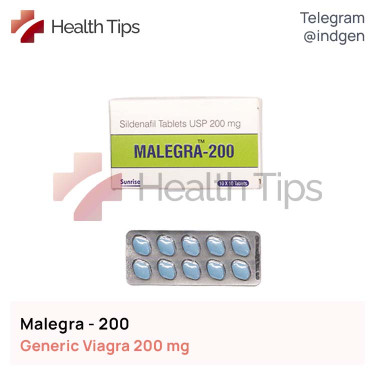 Віагра MALEGRA 200 купити ціна відгуки інструкції