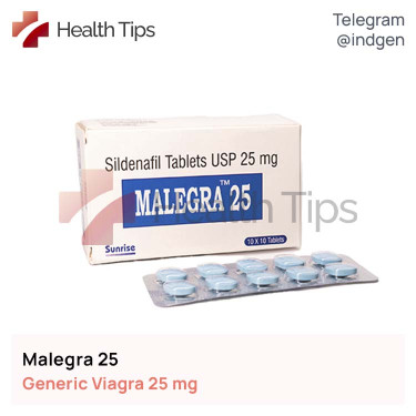 Віагра MALEGRA 25 купити ціна відгуки інструкції