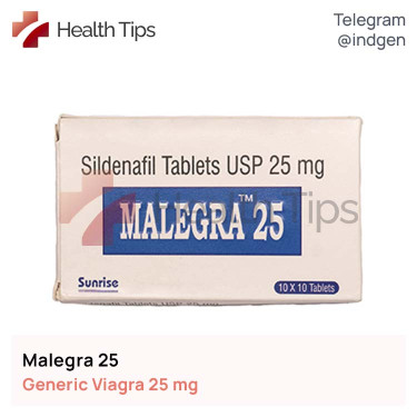 Віагра MALEGRA 25 купити ціна відгуки інструкції