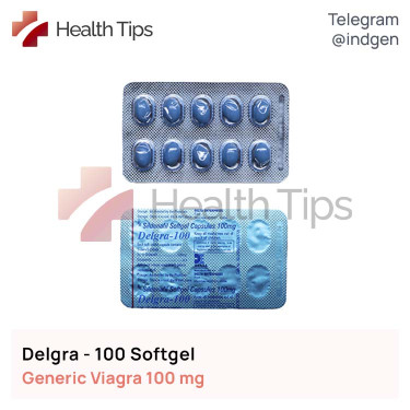Віагра DELGRA 100 SOFTGEL купити ціна відгуки інструкції