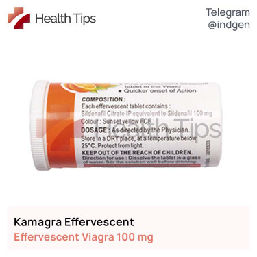 Віагра KAMAGRA EFFERVESCENT купити ціна відгуки інструкції